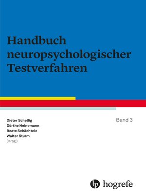 cover image of Handbuch neuropsychologischer Testverfahren, Band 3